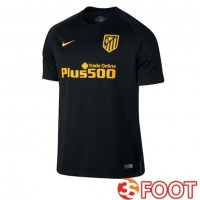 Maillot De Foot Atletico Madrid Retro Exterieur Noir 2016-2017