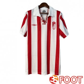 Maillot De Foot Granada CF Retro Domicile Blanc Rouge 2005-2006