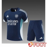 Ensemble Training T-Shirts Arsenal Enfant Bleu/Blanc 2025/2026