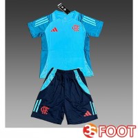 Ensemble Training T-Shirts Flamengo Enfant Bleu 2025/2026