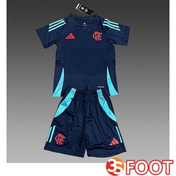 Ensemble Training T-Shirts Flamengo Enfant Bleu Foncé 2025/2026