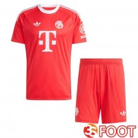 Maillot De Foot Bayern Munich Enfant Gardien De but Rouge 2025/2026