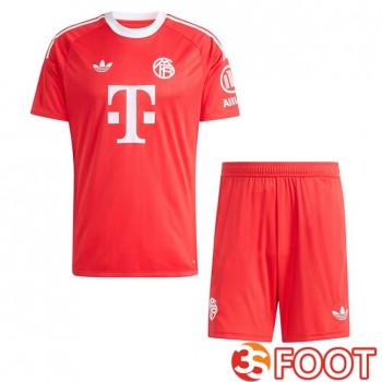 Maillot De Foot Bayern Munich Enfant Gardien De but Rouge 2025/2026