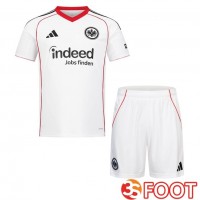 Maillot De Foot Eintracht Frankfurt Enfant Exterieur Blanc 2025/2026