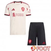 Maillot De Foot FC Liverpool Enfant Exterieur Jaune 2025/2026
