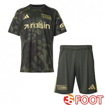 Maillot De Foot FC Union Berlin Enfant Exterieur Gris Vert 2025/2026