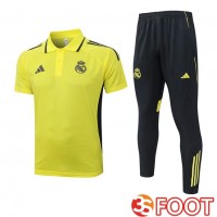 Ensemble Polo Real Madrid + Pantalon Jaune 2025/2026
