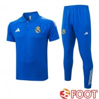 Ensemble Polo Real Madrid + Pantalon Bleu 2025/2026