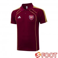 Polo Foot Arsenal Rouge 2025/2026