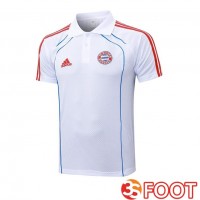 Polo Foot Bayern Munich Blanc 2025/2026