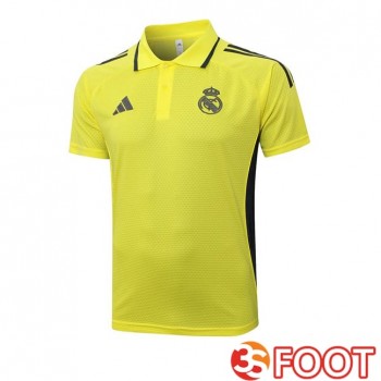 Polo Foot Real Madrid Jaune 2025/2026