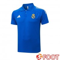Polo Foot Real Madrid Bleu 2025/2026