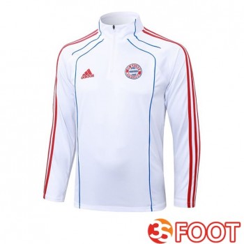 Training Sweatshirt Bayern Munich Blanc 2025/2026
