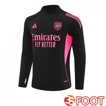Training Sweatshirt Arsenal Noir 2025/2026