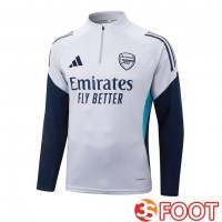 Training Sweatshirt Arsenal Blanc 2025/2026