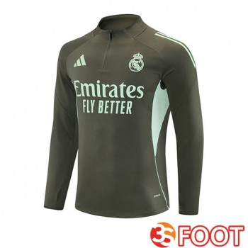Training Sweatshirt Real Madrid Vert 2025/2026