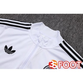 Ensemble Survetement De Foot Allemagne Blanc 2025/2026