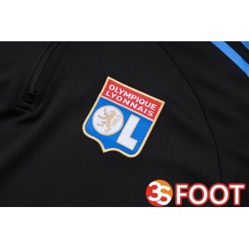 Ensemble Survetement De Foot Lyon OL Noir 2025/2026