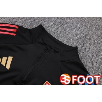 Ensemble Survetement De Foot Lyon OL Noir 2025/2026