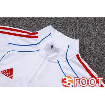 Ensemble Survetement De Foot Bayern Munich Blanc 2025/2026