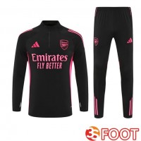 Ensemble Survetement De Foot Arsenal Noir 2025/2026