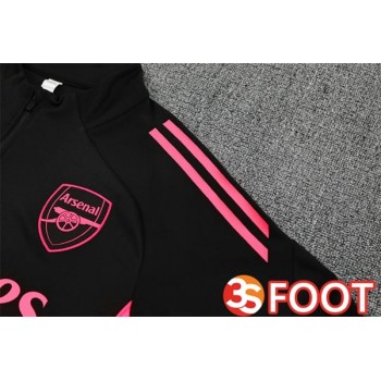 Ensemble Survetement De Foot Arsenal Noir 2025/2026