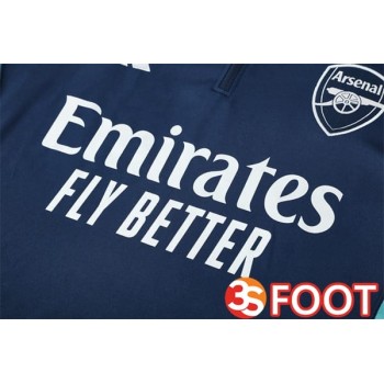 Ensemble Survetement De Foot Arsenal Bleu Royal 2025/2026