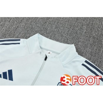 Ensemble Survetement De Foot Arsenal Gris 2025/2026