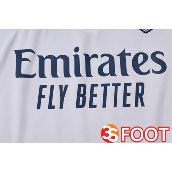 Ensemble Survetement De Foot Arsenal Blanc 2025/2026