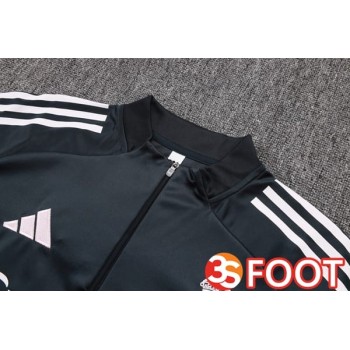 Ensemble Survetement De Foot Real Madrid Gris 2025/2026