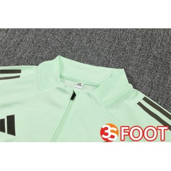Ensemble Survetement De Foot Real Madrid Vert 2025/2026