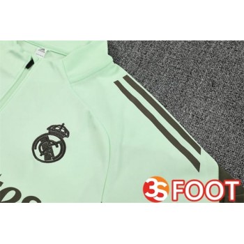 Ensemble Survetement De Foot Real Madrid Vert 2025/2026