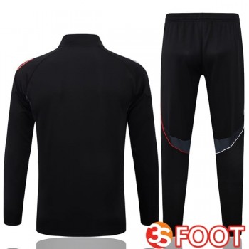 Ensemble Veste Survetement De Foot AFC Ajax Noir 2025/2026