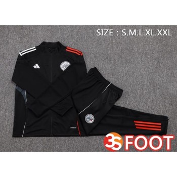 Ensemble Veste Survetement De Foot AFC Ajax Noir 2025/2026