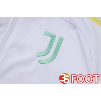 Ensemble Veste Survetement De Foot Juventus Blanc 2025/2026