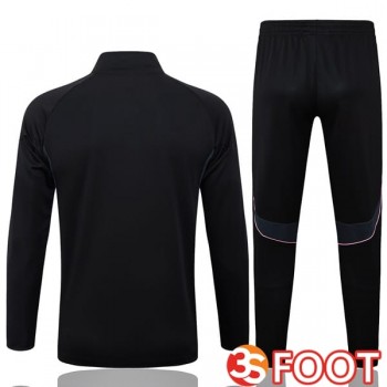 Ensemble Veste Survetement De Foot Juventus Noir 2025/2026