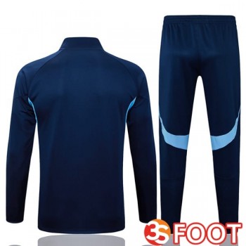 Ensemble Veste Survetement De Foot Arsenal Bleu Royal 2025/2026