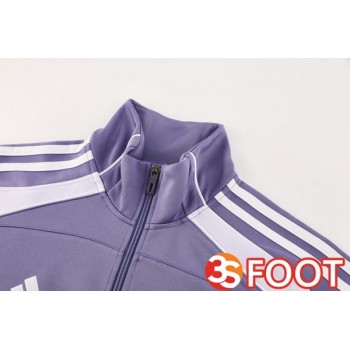 Ensemble Veste Survetement De Foot Manchester United Pourpre 2025/2026