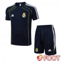 Ensemble Training T-Shirts Real Madrid + Shorts Bleu Royal 2025/2026