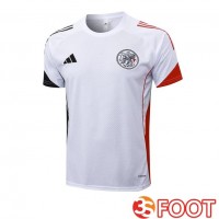 Training T-Shirts AFC Ajax Blanc 2025/2026