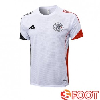 Training T-Shirts AFC Ajax Blanc 2025/2026
