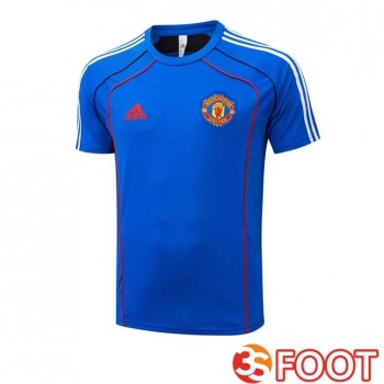 Training T-Shirts Manchester United Bleu 2025/2026