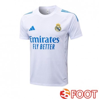 Training T-Shirts Real Madrid Blanc 2025/2026