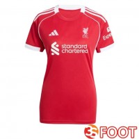 Maillot De Foot FC Liverpool Femme Domicile Rouge 2025/2026