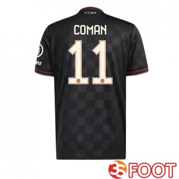 Maillot De Foot Bayern Munich (Coman 11) Third Noir 2025/2026