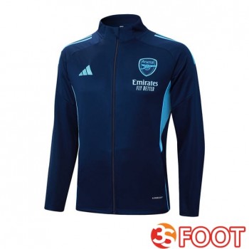 Veste Foot Arsenal Bleu Royal 2025/2026