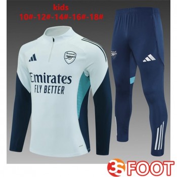 Ensemble Survetement De Foot Arsenal Enfant Gris 2025/2026