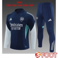 Ensemble Survetement De Foot Arsenal Enfant Bleu Royal 2025/2026