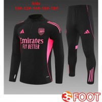 Ensemble Survetement De Foot Arsenal Enfant Noir 2025/2026