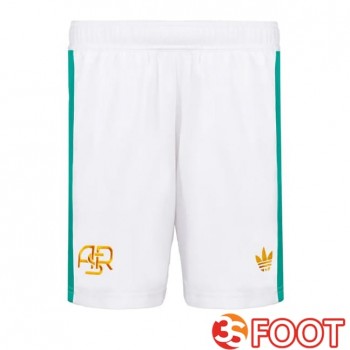 Short De Foot AS Roma Third Blanc 2025/2026